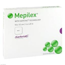 Abbildung: Mepilex 10x12cm Verband 5 St, Verband PZN 01603338