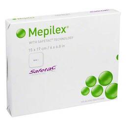Abbildung: Mepilex 15x17cm Verband 5 St, Verband PZN 01603373