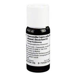 Abbildung: Chamomilla Cupro culta Radix D 3 Dilution Dilution, 50 ml PZN 01613874