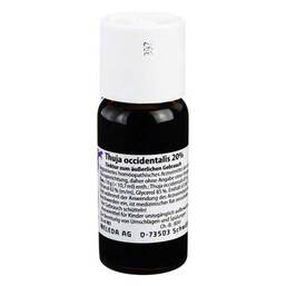 Abbildung: Thuja Occidentalis 20% äußerlich Tinktur Tinktur, 50 ml PZN 01615117
