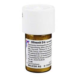Abbildung: Olivenit D 6 Trituration 20 g, Trituration PZN 01616482
