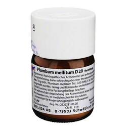 Abbildung: Plumbum Mellitum D 20 Trituration 50 g, Trituration PZN 01616602