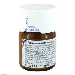 Abbildung: Stannum comp. Trituration 50 g, Trituration PZN 01616772