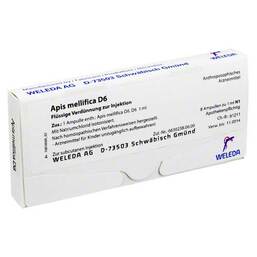 Abbildung: Apis mellifica D 6 Ampullen 8 St, Ampullen PZN 01617458