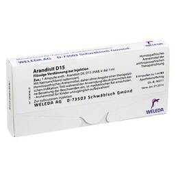 Abbildung: Arandisit D 15 Ampullen 8X1 ml, Ampullen PZN 01617725