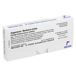 Abbildung: Argentum / Berberis comp. Ampullen 8 St, Ampullen PZN 01617990