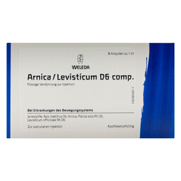 Abbildung: Arnica / Levisticum D 6 comp. Ampullen 8X1 ml, Ampullen PZN 01618558