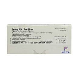 Abbildung: Aurum D10 / Cor D4 aa Ampullen 8X1 ml, Ampullen PZN 01619115