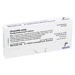 Abbildung: Chrysolith comp. Ampullen 8X1 ml, Ampullen PZN 01620785