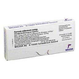 Abbildung: Ferrum sidereum comp. Ampullen 8X1 ml, Ampullen PZN 01622301