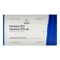 Abbildung: Formica D 3 / Formica D 15 aa Ampullen 8X1 ml, Ampullen PZN 01622637