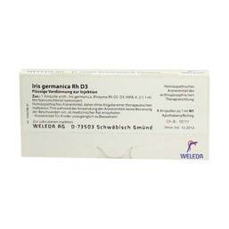 Abbildung: Iris Germanica Rh D3 Ampullen 8X1 ml, Ampullen PZN 01623358