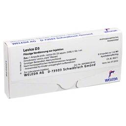 Abbildung: Levico D 3 Ampullen Ampullen, 8X1 ml PZN 01623766