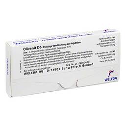 Abbildung: Olivenit D 6 Ampullen 8X1 ml, Ampullen PZN 01624731