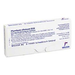 Abbildung: Plumbum silicicum D 20 Ampullen 8X1 ml, Ampullen PZN 01625245
