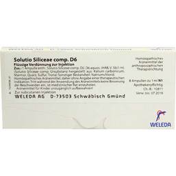 Abbildung: Solutio Siliceae comp. D 6 Ampullen 8X1 ml, Ampullen PZN 01626380