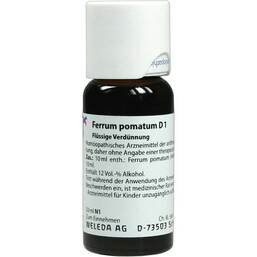 Abbildung: Ferrum Pomatum D 1 Dilution Dilution, 50 ml PZN 01629237