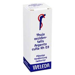 Abbildung: Thuja Occidentalis Argento culta Rh D 3 Dilution Dilution, 20 ml PZN 01629728