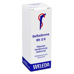 Abbildung: Belladonna Planta tota Rh D 6 Dilution 20 ml, Dilution PZN 01629906