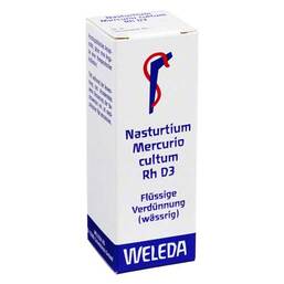 Abbildung: Nasturtium Mercurio Cultum Rh D 3 Presssaft Dil. Dilution, 20 ml PZN 01630329