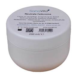 Abbildung: Sana Vita neutrale Fettcreme 200 ml, Creme PZN 01638532