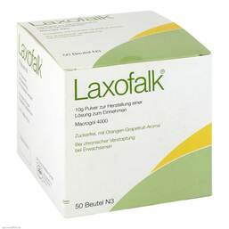 Abbildung: Laxofalk Beutel Pulver Pulver zur Herstellung einer Lösung zum Einnehmen, 50 St PZN 01641178