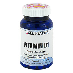 Abbildung: Vitamin B1 GPH 1,4 mg Kapseln Kapseln, 90 St PZN 01642829