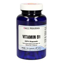 Abbildung: Vitamin B1 GPH 1,4 mg Kapseln Kapseln, 180 St PZN 01642858