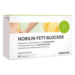 Abbildung: Nobilin Fett-Blocker Tabletten Tabletten, 60 St PZN 01647123