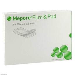 Abbildung: Mepore Film Pad 9x15cm 5 St PZN 01650510