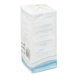 Abbildung: Mullkompressen 5x5 cm unsteril 8-lagig 100 St, Kompressen PZN 01651219