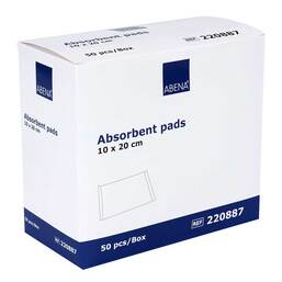 Abbildung: Saugkompressen 10x20cm unsteril 400g / m 50 St, Kompressen PZN 01653810