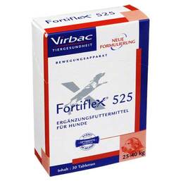 Abbildung: Fortiflex 525 vet. Tabletten Tabletten, 30 St PZN 01657966