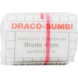Abbildung: Dracosumbi Fixierbinde 4 cm x 4 m weiß 1 St, Binden PZN 01661531