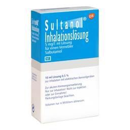 Abbildung: Sultanol Lösung für einen Vernebler 10 ml, Lösung für einen Vernebler PZN 01664630