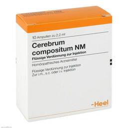 Abbildung: Cerebrum Compositum NM Ampullen Ampullen, 10 St PZN 01674841