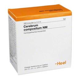 Abbildung: Cerebrum Compositum NM Ampullen 100 St, Ampullen PZN 01674887