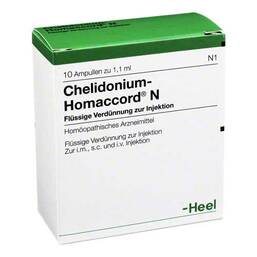 Abbildung: Chelidonium-Homaccord N Ampullen 10 St, Ampullen PZN 01674947