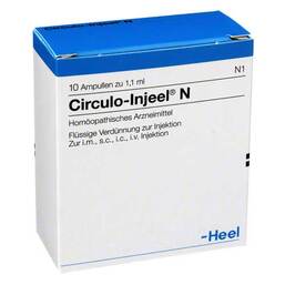 Abbildung: Circulo Injeel N Ampullen 10 St, Ampullen PZN 01675071