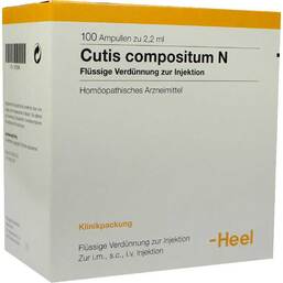 Abbildung: Cutis Compositum N Ampullen 100 St, Ampullen PZN 01675384