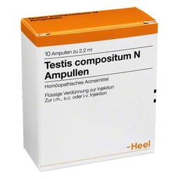 Abbildung: Testis Compositum N Ampullen 10 St, Ampullen PZN 01676082