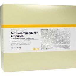 Abbildung: Testis Compositum N Ampullen 100 St, Ampullen PZN 01676136