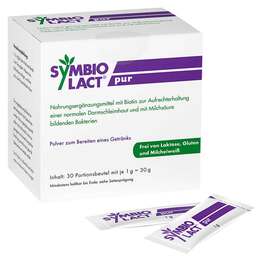 Abbildung: Symbiolact pur Nahrungsergänzungsmittel Pulver Pulver, 30X1 g PZN 01676248