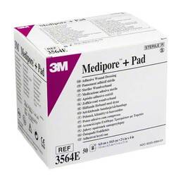 Abbildung: Medipore Plus Pad 3564E ster Verband, 50 St PZN 01681189