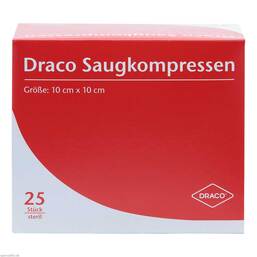 Abbildung: Saugkompressen steril 10x10c Kompressen, 25 St PZN 01687275