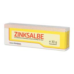 Abbildung: Zinksalbe GPH 30 g, Salbe PZN 01689191