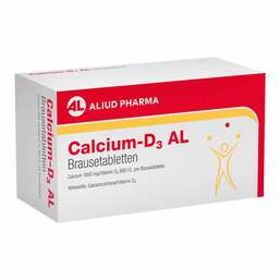 Abbildung: Calcium D3 AL Brausetabletten 100 St, Brausetabletten PZN 01689937