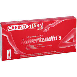 Abbildung: Supertendin 5 Ampullen 10X1 ml, Ampullen PZN 01690403