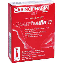 Abbildung: Supertendin 10 Ampullen 3X2 ml, Ampullen PZN 01690461