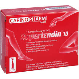 Abbildung: Supertendin 10 Ampullen 10X2 ml, Ampullen PZN 01690478